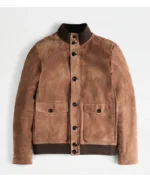 Emily in Paris S04 Eugenio Franceschini Brown Jacket