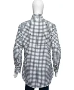 Emily in Paris S04 Lily Collins White Checked Shirt