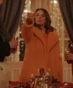 Emily in Paris S04 Sylvie Grateau Orange Fur Coat