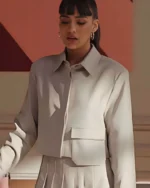 Emily in Paris S04 Thalia Besson Cropped Jacket