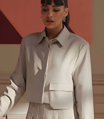 Emily in Paris S04 Thalia Besson Cropped Jacket