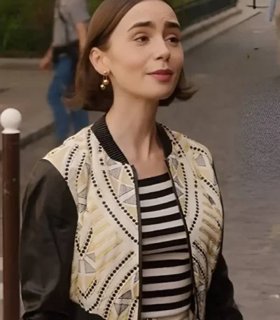 Emily in Paris S05 Emily Cooper Bomber Jacket