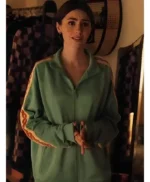 Emily in Paris S05 Emily Cooper Green Track Jacket