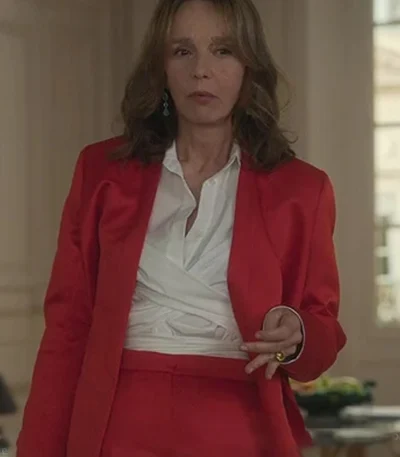 Emily in Paris Sylvie Red Suit