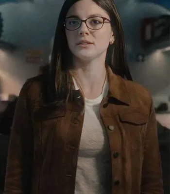 Emma Brunner FUBAR S01 Brown Suede Jacket