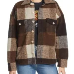Emma Roberts Holidate Sloane Brown Jacket