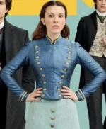 Enola Holmes 2 Millie Bobby Brown Blue Jacket