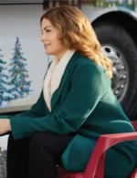 Erica Durance Ms Christmas Comes To Town 2023 Green Coat