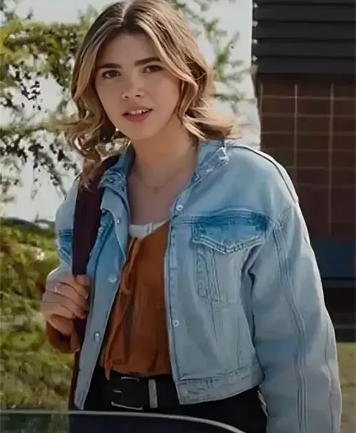 Erin My Life With The Walter Boys S01 Crop Trucker Jacket Erin My Life With The Walter Boys S01 Crop Trucker Jacket