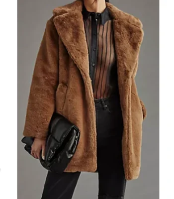 Erin My Life With The Walter Boys S02 Sherpa Coat