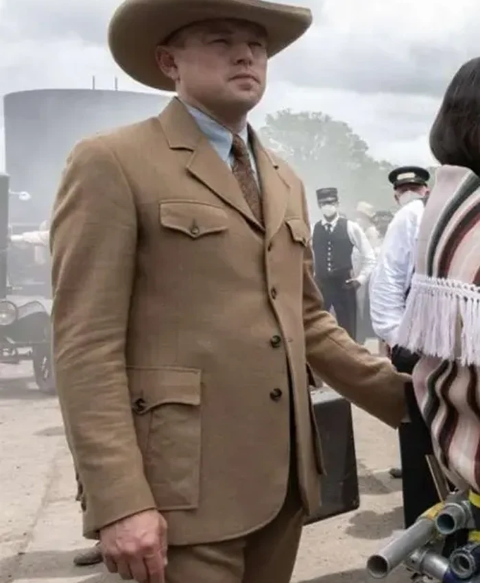 Ernest Burkhart Killers of the Flower Moon 2023 Brown Suit Ernest Burkhart Killers of the Flower Moon 2023 Brown Suit