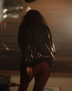Euphoria S02 Zendaya Bomber Black Jacket