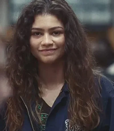 Euphoria Zendaya S02 Blue Peels Jacket