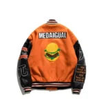 Eva Lakin Hip Hop Orange Wool Jacket
