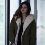 Every Breath You Take Lucy Shearling Hooded Coat