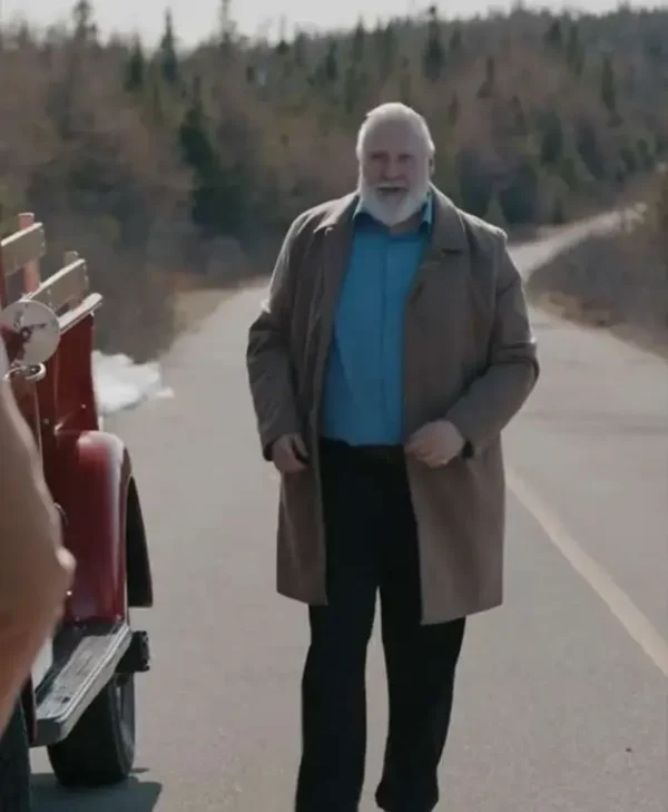 Everything Christmas 2023 George Masswohl Brown Coat