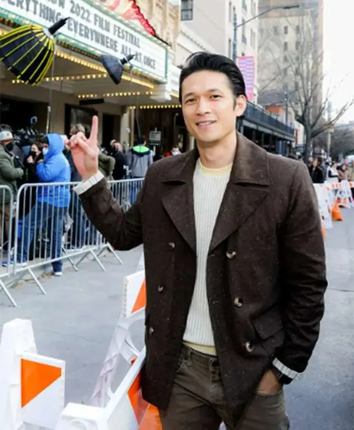 Everything Everywhere All at Once Harry Shum Jr Brown Coat Everything Everywhere All at Once Harry Shum Jr Brown Coat