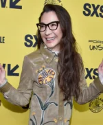 Everything Everywhere All at Once Michelle Yeoh Floral Coat