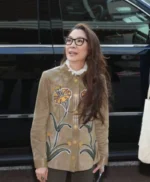 Everything Everywhere All at Once Michelle Yeoh Floral Coat