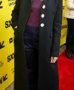 Everything Everywhere All at Once Premiere Jenny Slate Black Coat