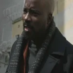Evil Mike Colter Black Wool Coat