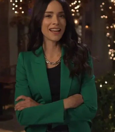 Extended Family S01 Abigail Spencer Green Blazer