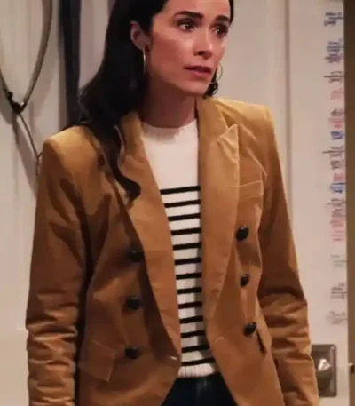 Extended Family Season 01 Abigail Spencer Corduroy Blazer