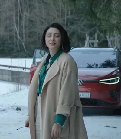 Extraction 2 Golshifteh Farahani Brown Coat