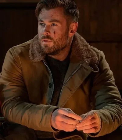 Extraction 2 Tyler Rake Brown Cotton Jacket