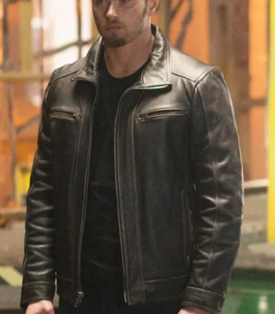 Extraction Harry Turner Black Leather Jacket