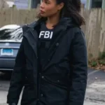 FBI Most Wanted S03 Sheryll Barnes Black Puffer Coat