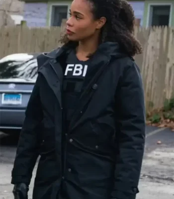 FBI Most Wanted S03 Sheryll Barnes Black Puffer Coat