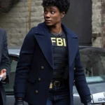 FBI S05 Katherine Renee Kane Blue Peacoat