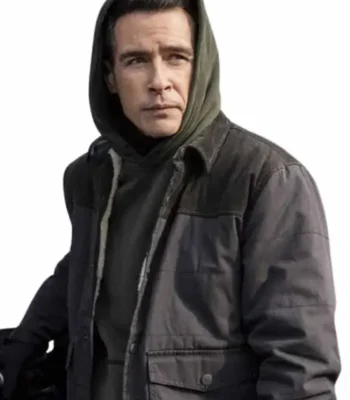 FBI S08 Stuart Scola Grey Cotton Jacket