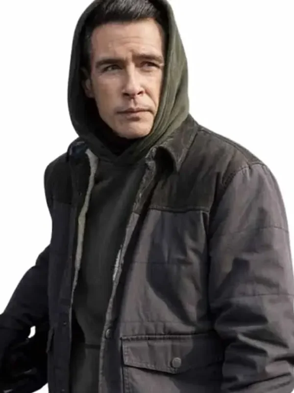FBI S08 Stuart Scola Grey Cotton Jacket