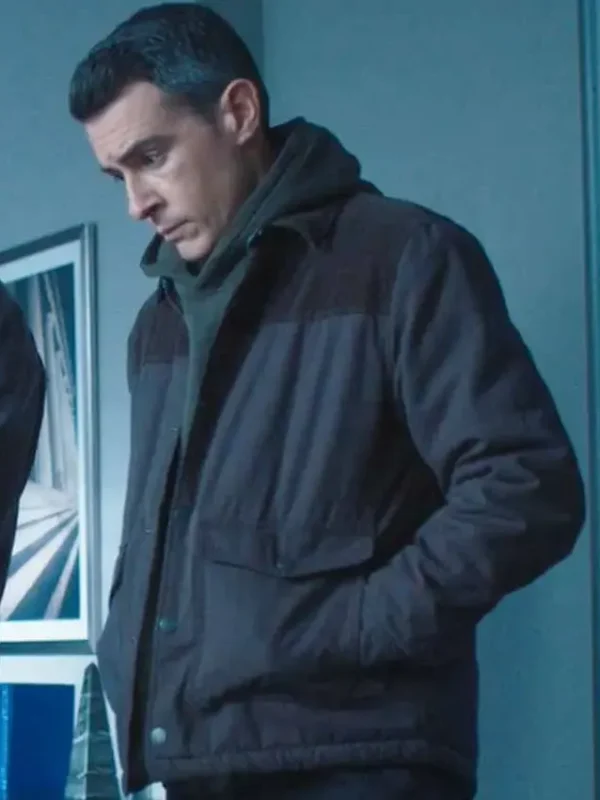 FBI S08 Stuart Scola Grey Cotton Jacket