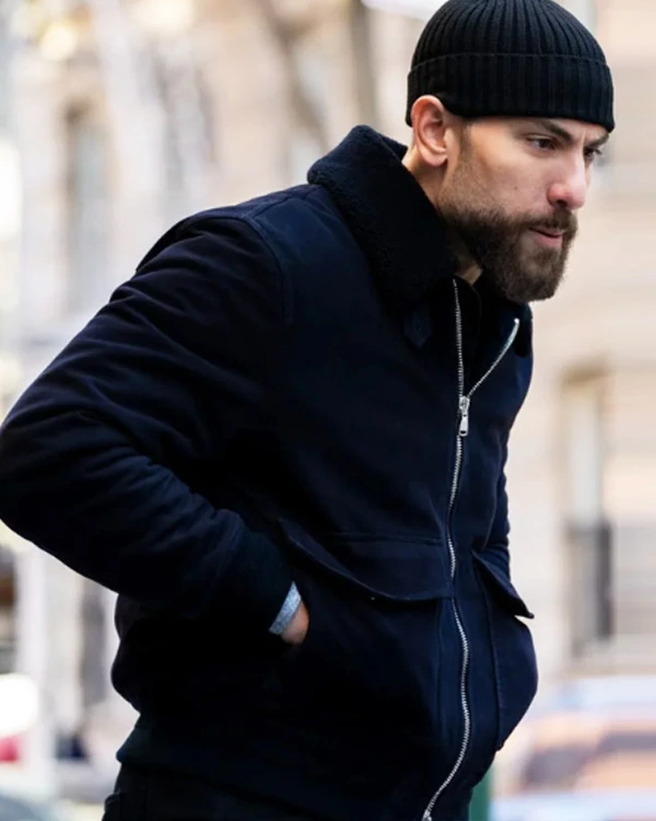 FBI Season 06 Omar Adom Zidan Black Jacket FBI Season 06 Omar Adom Zidan Black Jacket