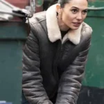 FBI Zara Ushruf Shearling Leather Jacket
