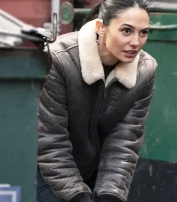 FBI Zara Ushruf Shearling Leather Jacket