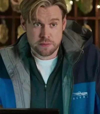 Falling For Christmas Jake Russell Hooded Jacket