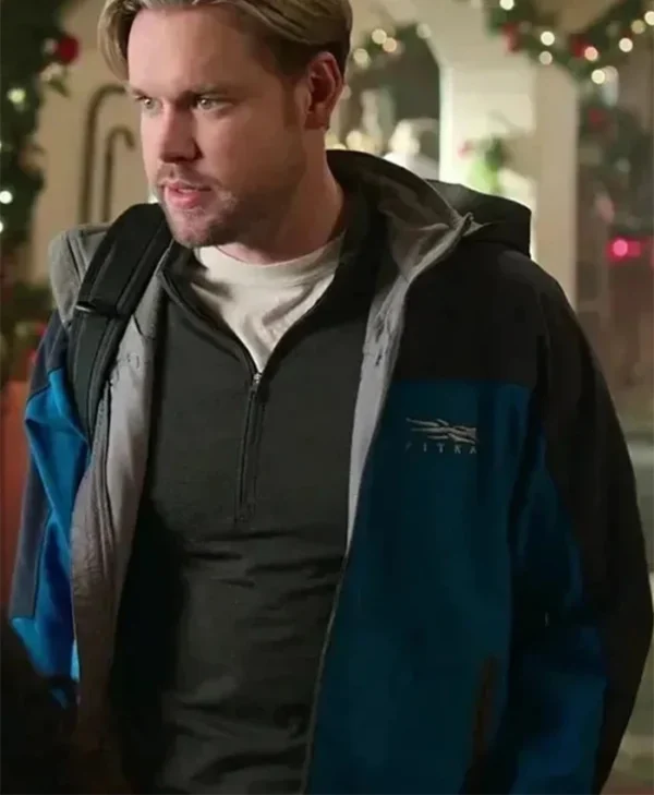Falling For Christmas Jake Russell Hooded Jacket