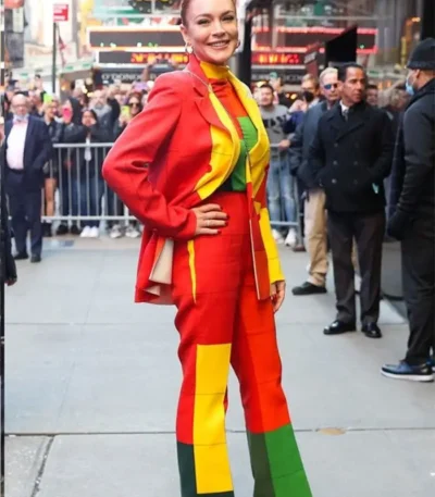 Falling for Christmas Lindsay Lohan Blazer Coat