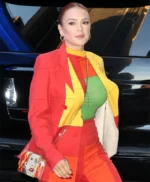 Falling for Christmas Lindsay Lohan Blazer Coat