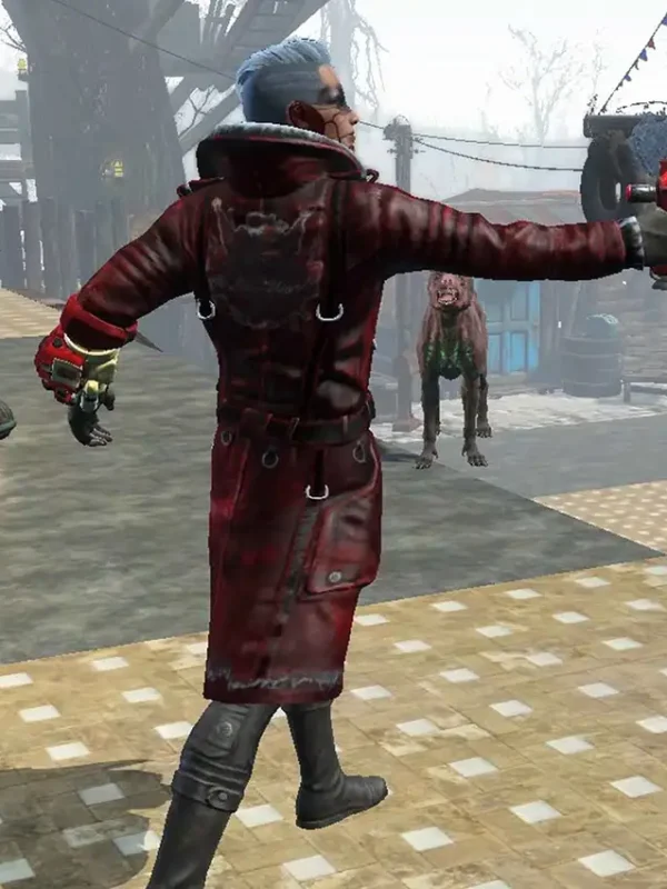 Fallout 4 Nuka Raider Maxsons Battle Leather Coat