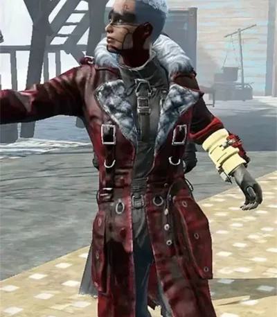 Fallout 4 Nuka Raider Maxsons Battle Leather Coat