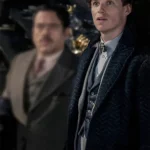 Fantastic Beasts Eddie Redmayne Long Black Wool Coat