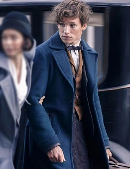 Fantastic Beasts Newt Scamander Light Blue Coat Fantastic Beasts Newt Scamander Light Blue Coat