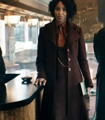 Fantastic Beasts The Secrets of Dumbledore Eulalie Hicks Long Coat