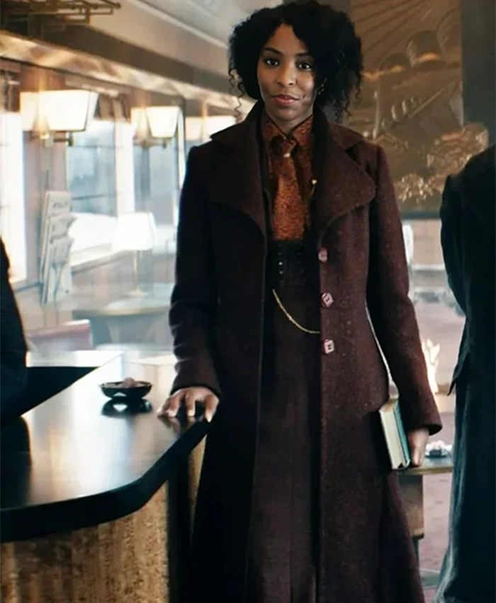 Fantastic Beasts The Secrets of Dumbledore Eulalie Hicks Long Coat Fantastic Beasts The Secrets of Dumbledore Eulalie Hicks Long Coat