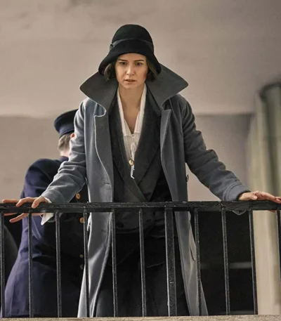 Fantastic Beasts Tina Goldstein Grey Long Coat